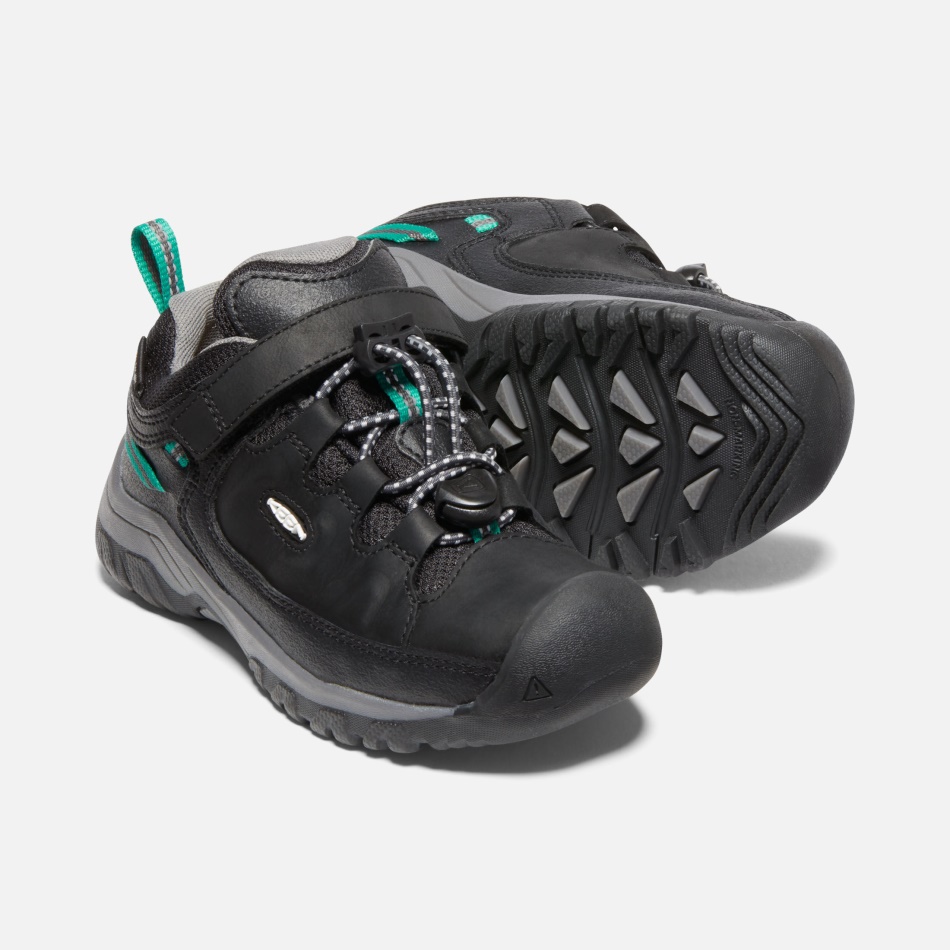 Zapato Impermeable Targhee Para Niños Pequeños En Blanco Y Negro