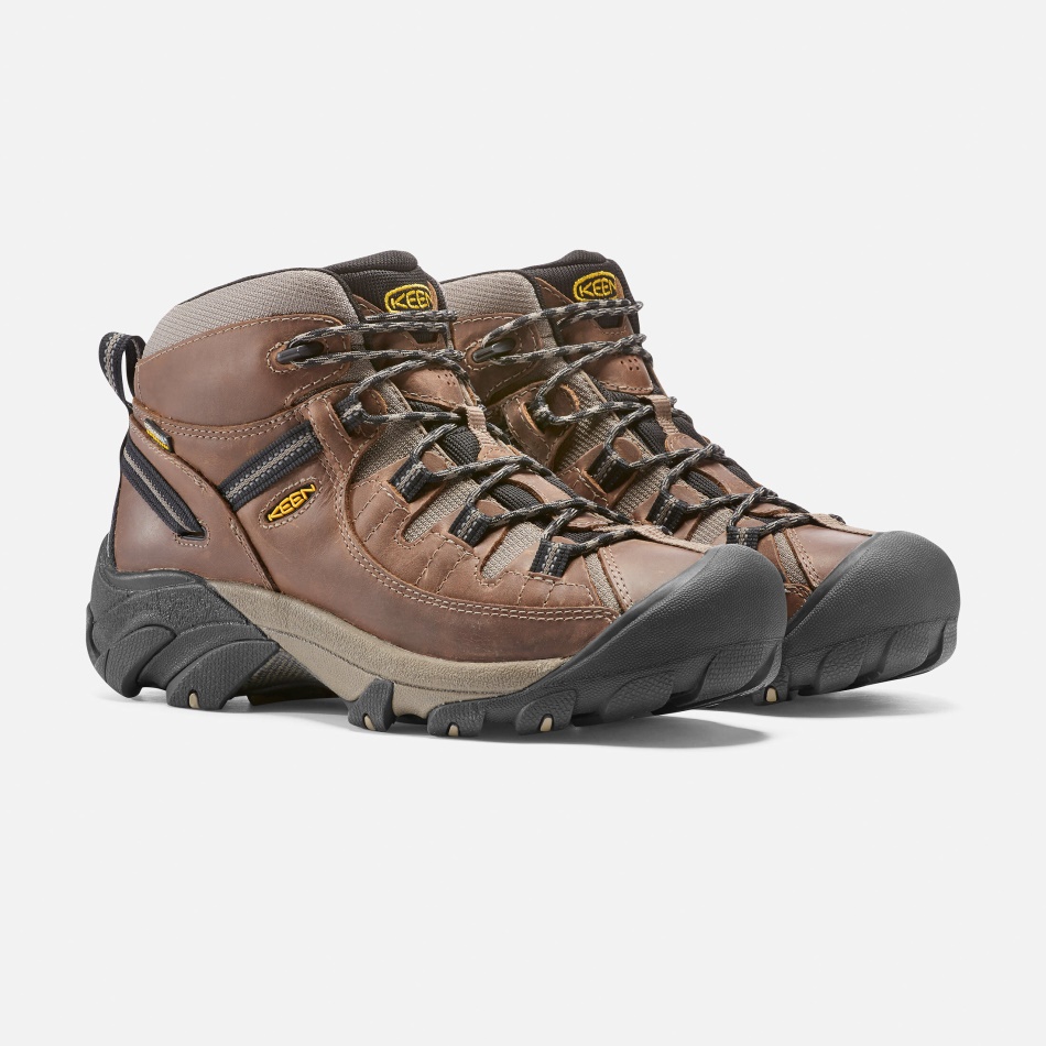 Shitake-brindle Sharp Targhee Ii Impermeable Para Hombre De Ancho Medio