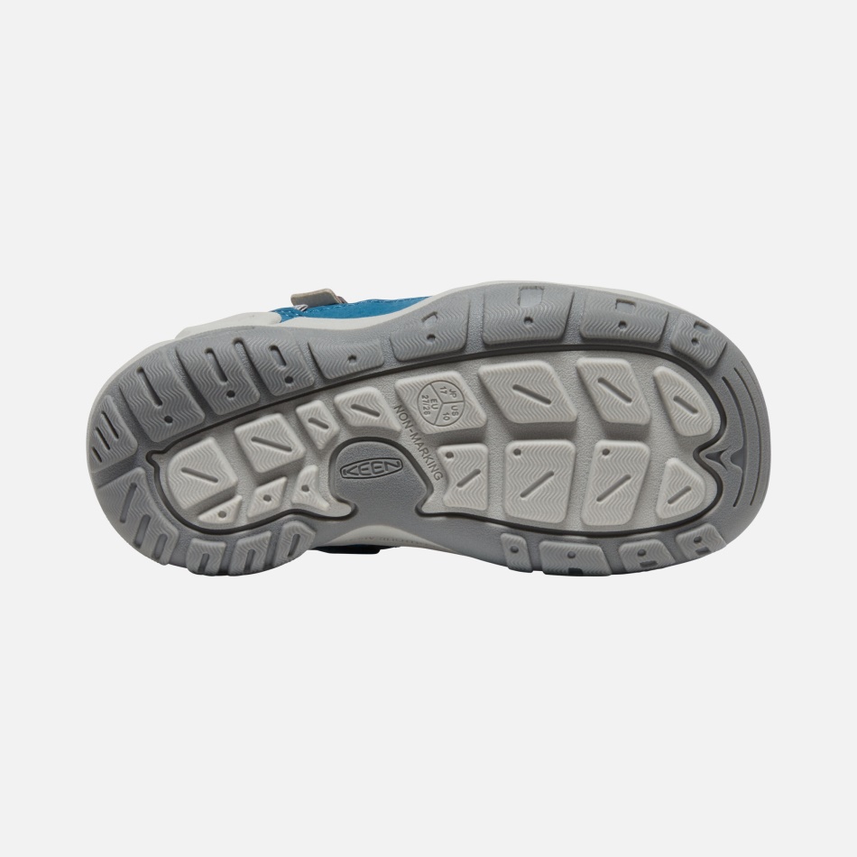 Zapatilla De Deporte Hueca Knotch Para Niños Pequeños De La Legión Azul Acero Gris