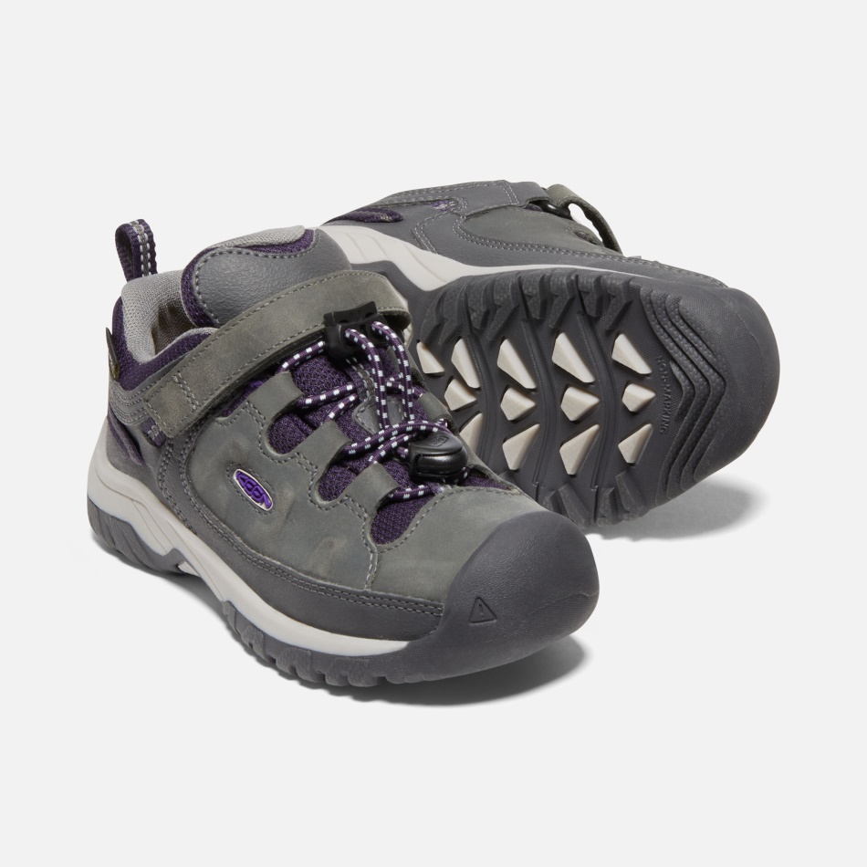 Zapato Impermeable Targhee Para Niños Pequeños En Morado De Sharp Magnet-tillandsia