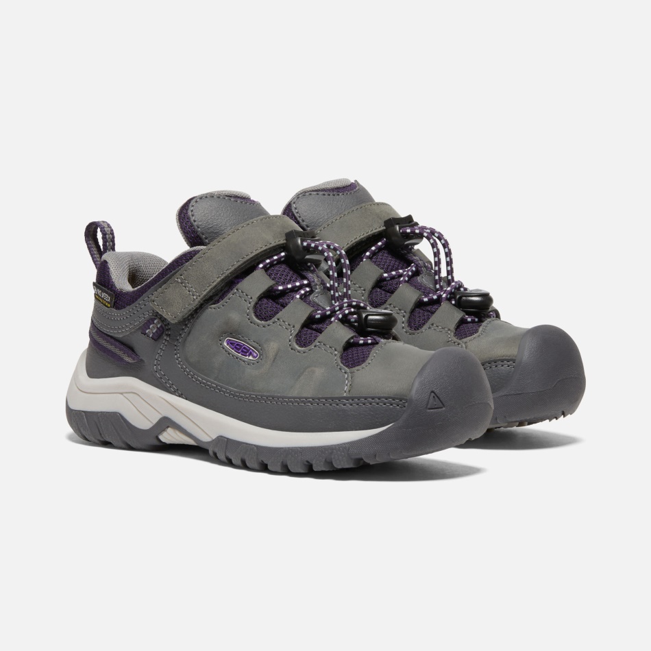 Zapato Impermeable Targhee Para Niños Pequeños En Morado De Sharp Magnet-tillandsia