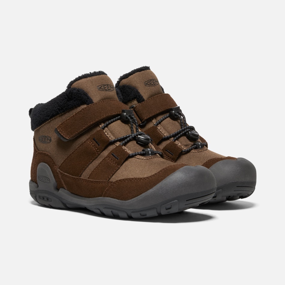 Chukka Con Nudo Para Niños Grandes Kein Dark Earth-Black