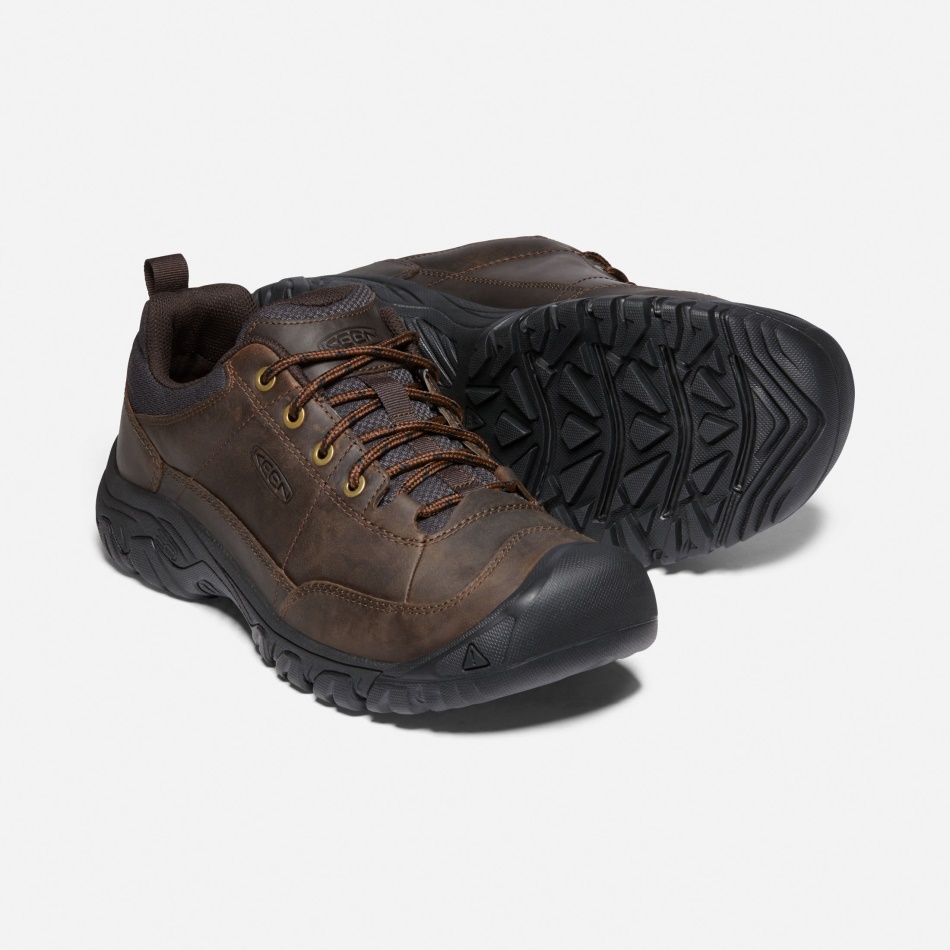 Zapato Ancho Oxford Target III Para Hombre De Sharp Earth-mulch