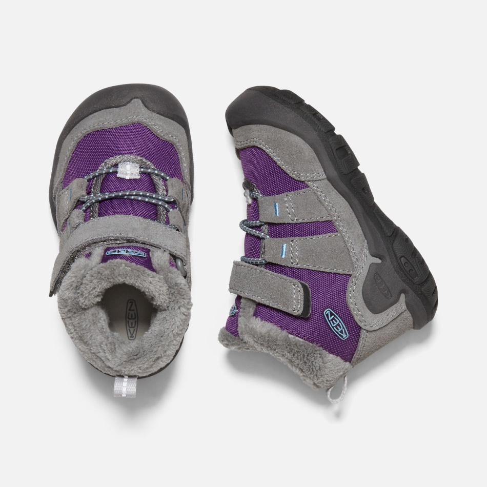 Chukka Con Nudo Para Niños Pequeños Gris Acero-carisma