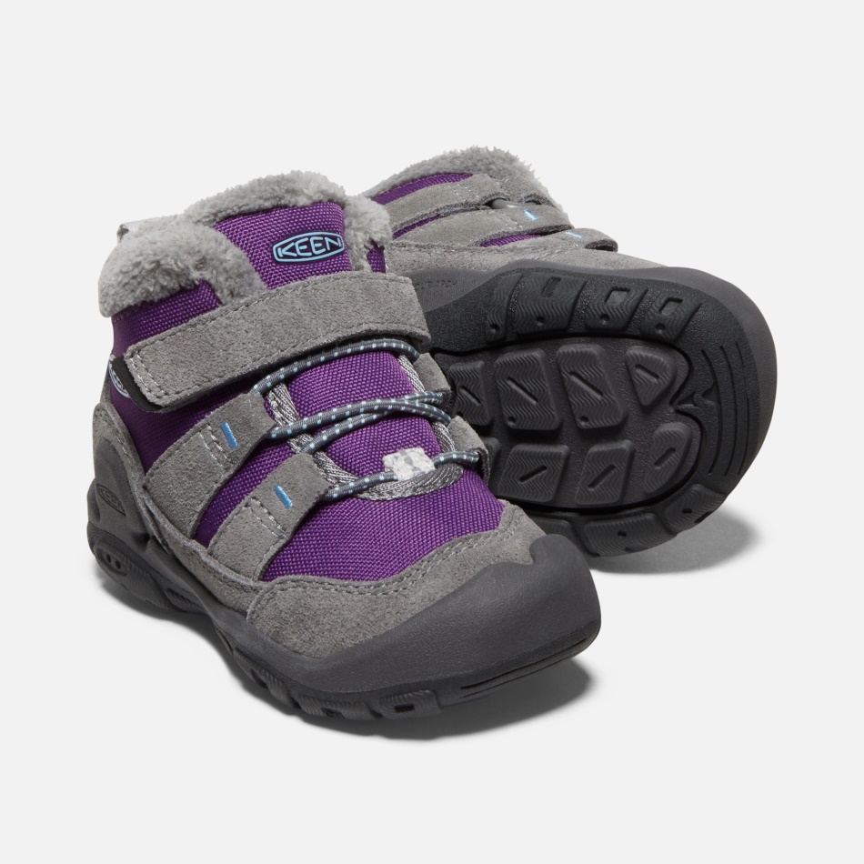 Chukka Con Nudo Para Niños Pequeños Gris Acero-carisma