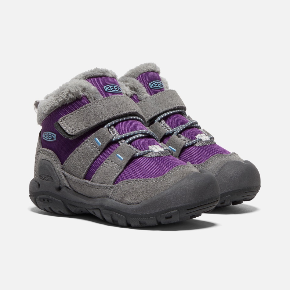 Chukka Con Nudo Para Niños Pequeños Gris Acero-carisma