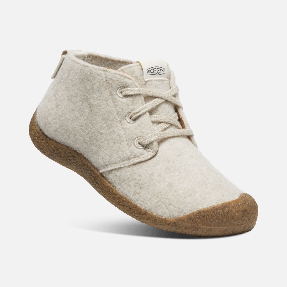 Botas Chukka Mosey De Abedul De Fieltro Natural Para Mujer