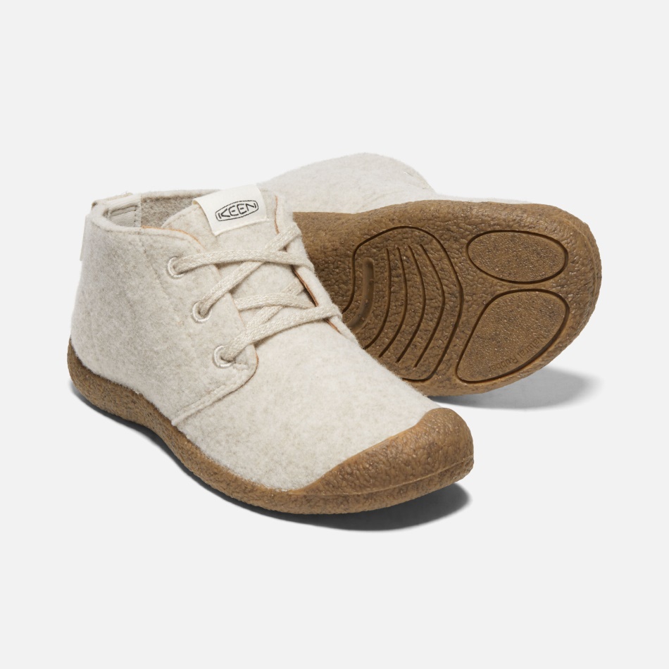 Botas Chukka Mosey De Abedul De Fieltro Natural Para Mujer