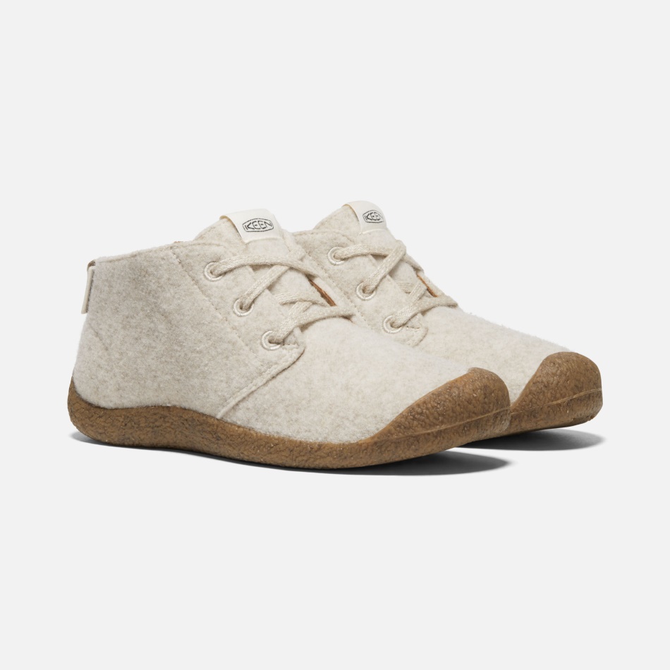Botas Chukka Mosey De Abedul De Fieltro Natural Para Mujer