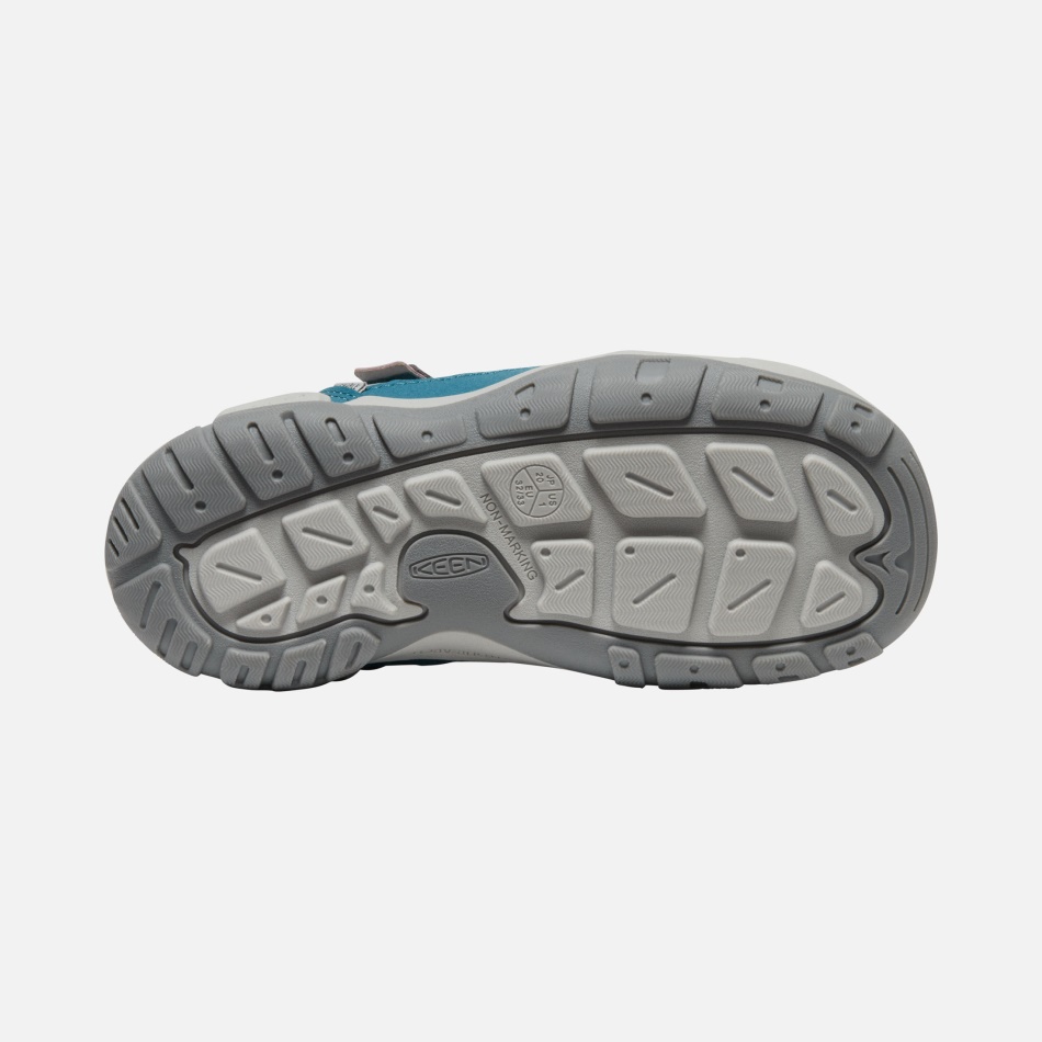 Zapatilla De Deporte Hueca Knotch Para Niños Grandes De Kein Legion Azul Acero Gris