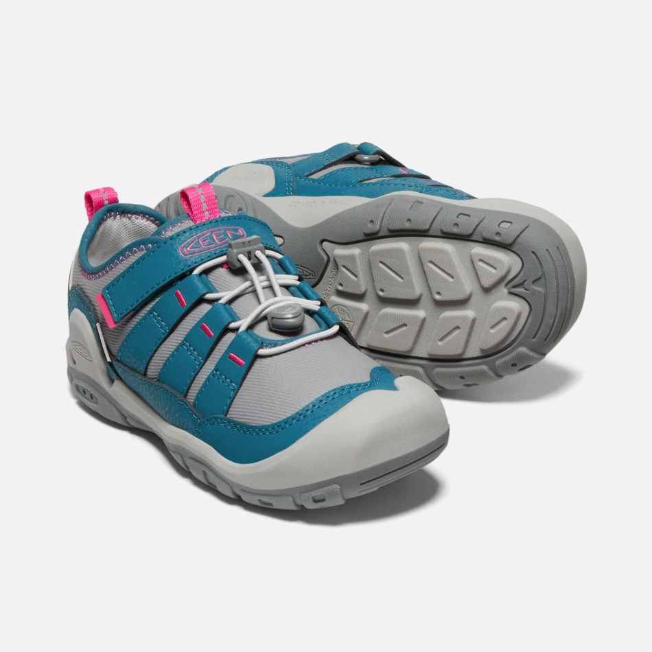 Zapatilla De Deporte Hueca Knotch Para Niños Grandes De Kein Legion Azul Acero Gris
