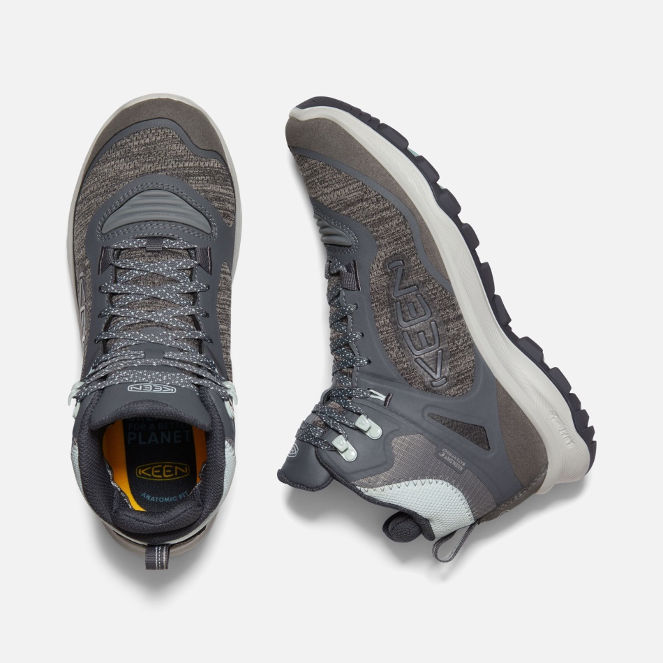 Bota Impermeable Terradora Flex Magnet-cloud Azul Mujer