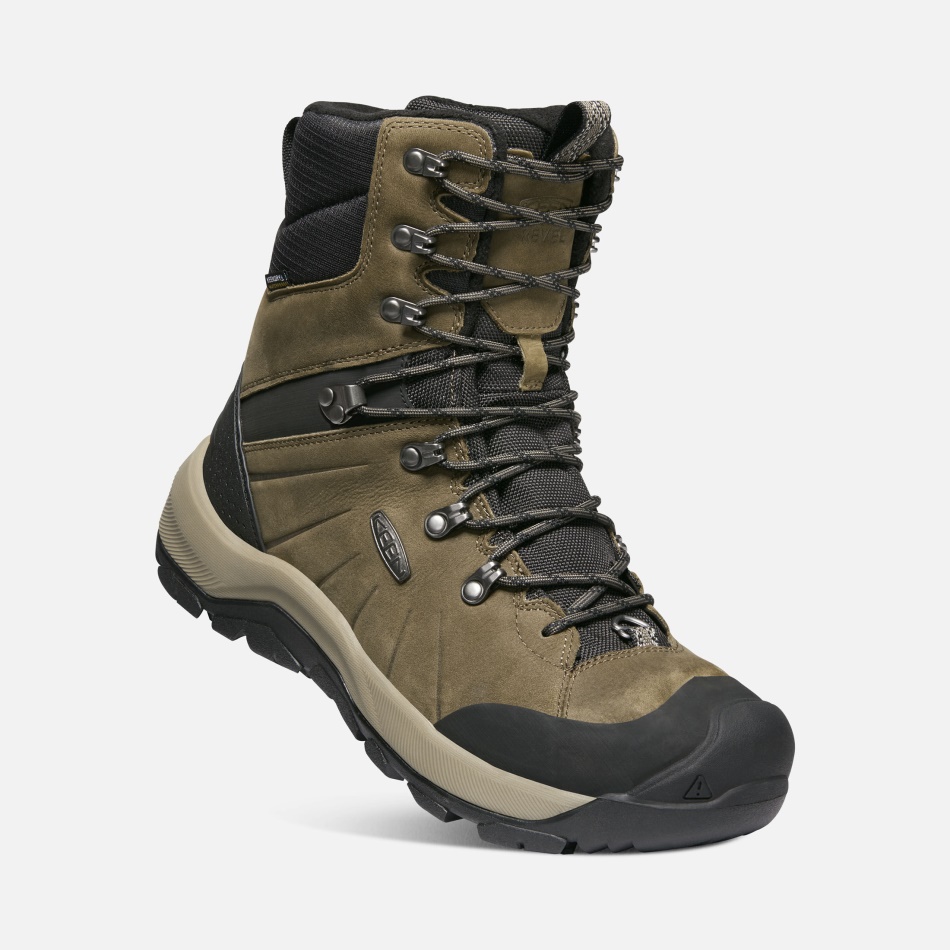 Bota Polar Alta Revel Iv Para Hombre Negro Cantina