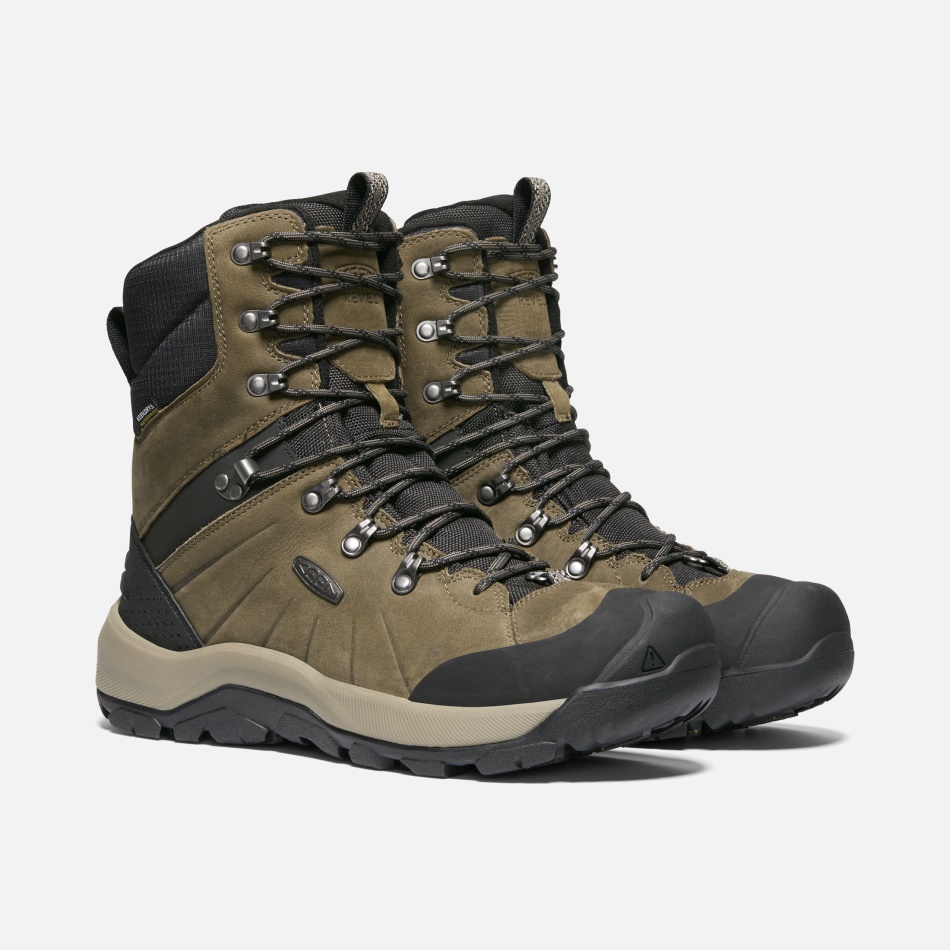 Bota Polar Alta Revel Iv Para Hombre Negro Cantina