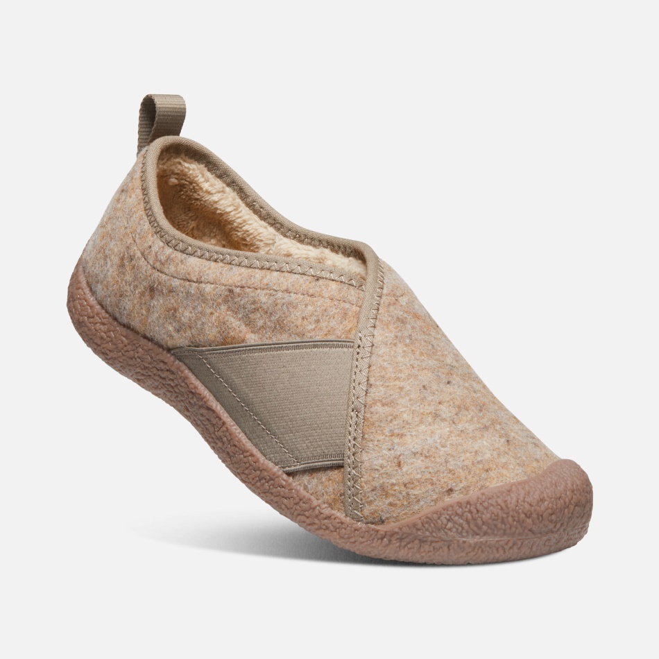 Abrigo Howser De Mujer Taupe Felt-plaza Taupe