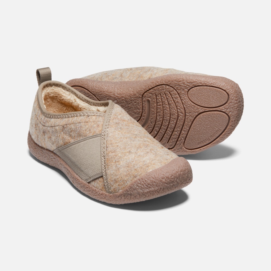 Abrigo Howser De Mujer Taupe Felt-plaza Taupe