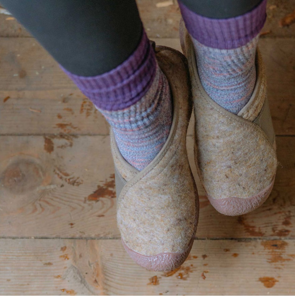 Abrigo Howser De Mujer Taupe Felt-plaza Taupe