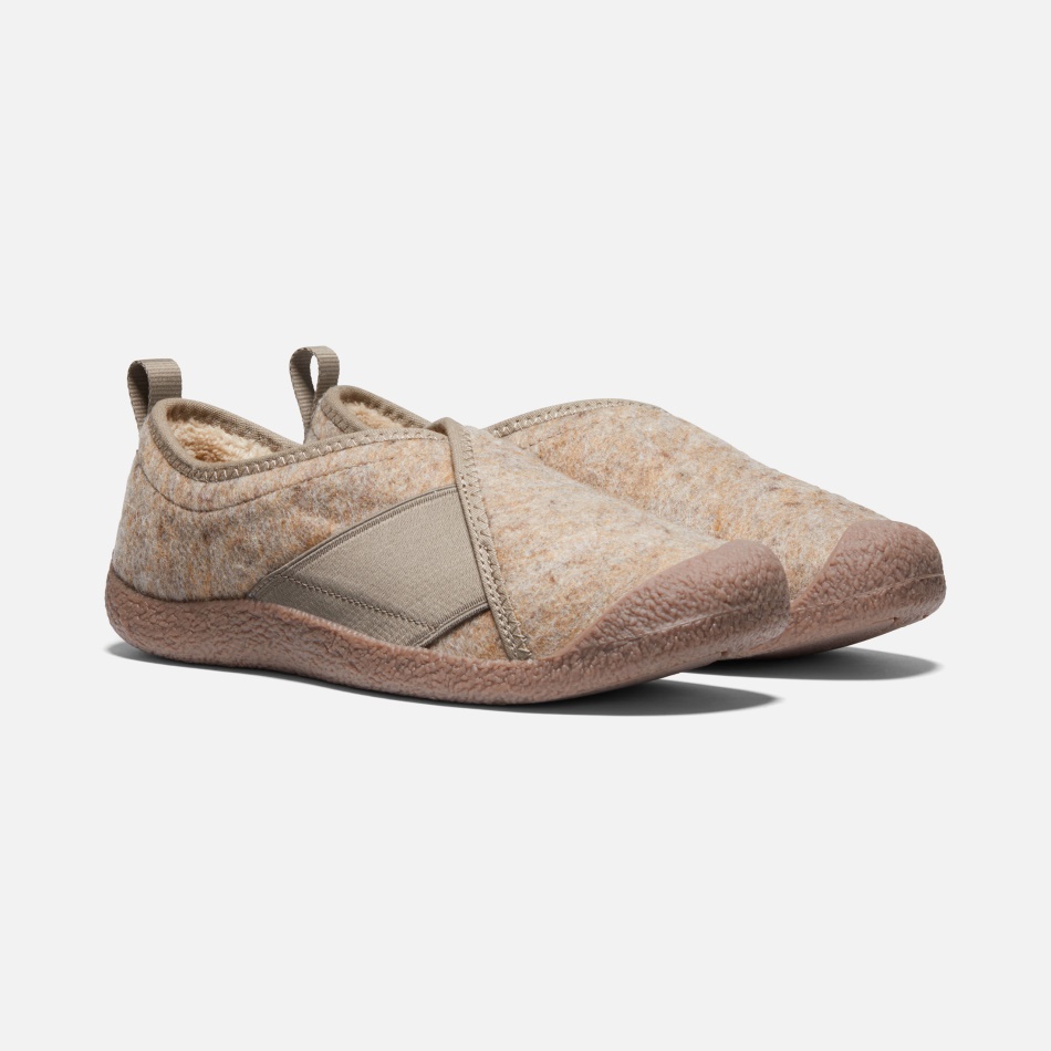 Abrigo Howser De Mujer Taupe Felt-plaza Taupe