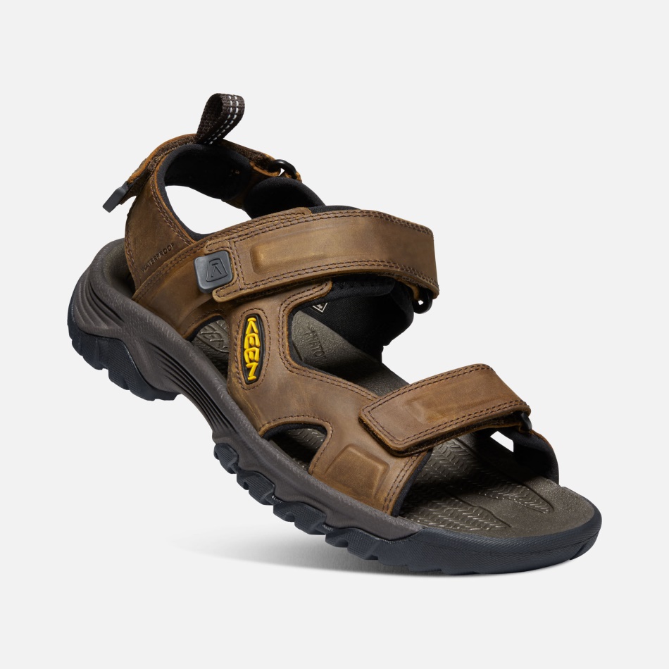 Sandalias Targhee Iii Con Punta Abierta Para Hombre De Bison-mulch