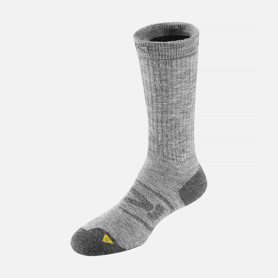 Camiseta De Tripulación Media Del Norte Del País De Los Hombres De Kein Grey