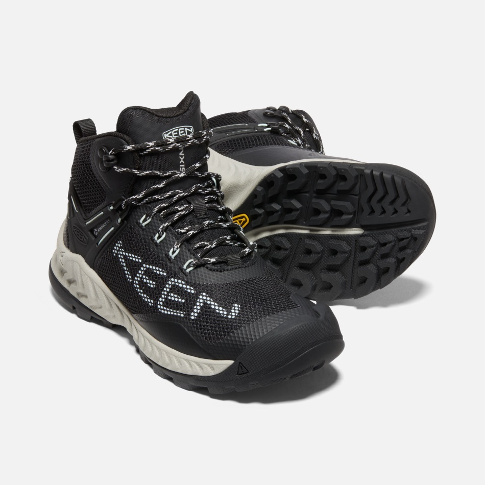 Bota Impermeable Nxis Evo Mujer Cristal Negro-azul