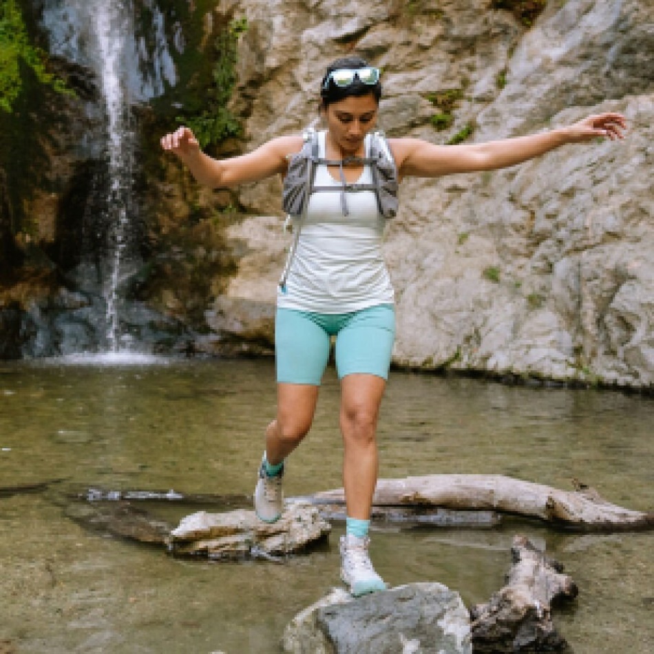 Bota Impermeable Nxis Evo Mujer Cristal Negro-azul