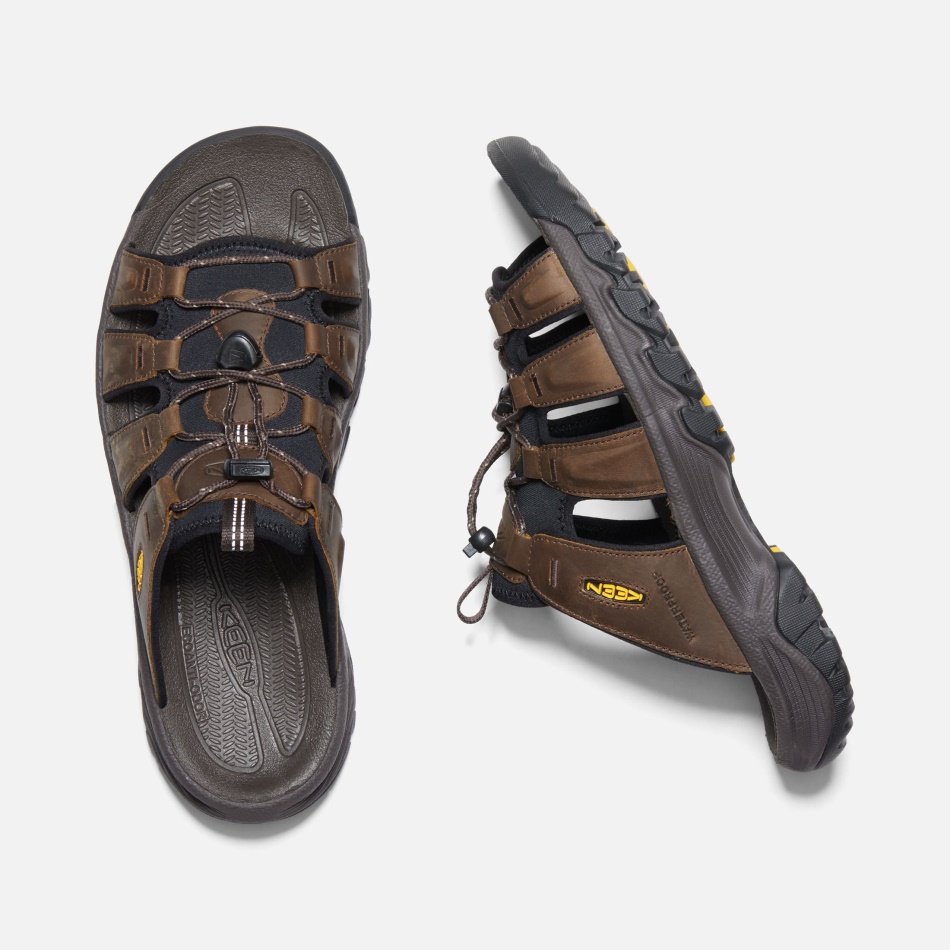 Gran Bison-mulch Targhee Iii Sandalias Deslizantes Para Hombre