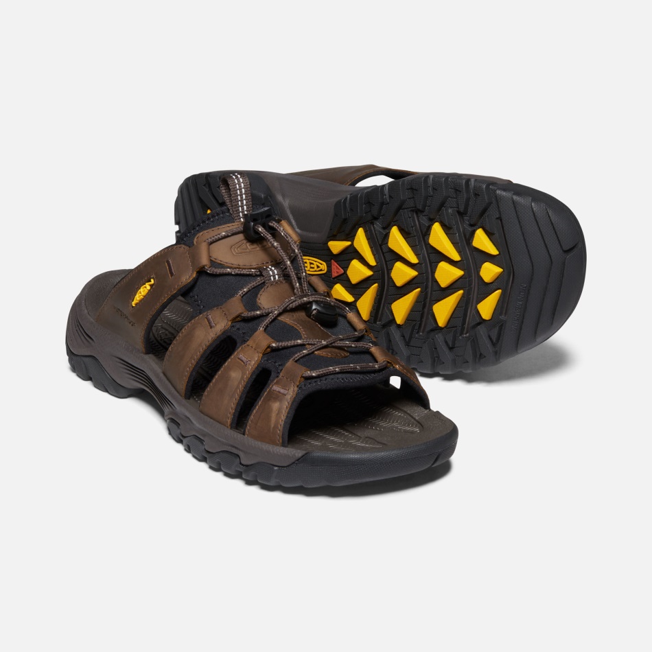 Gran Bison-mulch Targhee Iii Sandalias Deslizantes Para Hombre