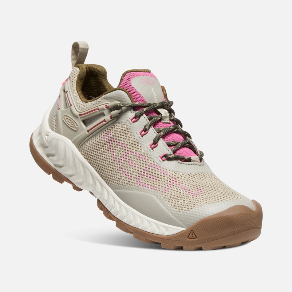 Zapato Impermeable Plaza Taupe-Ibis Rose Keen Nxis Evo Para Mujer