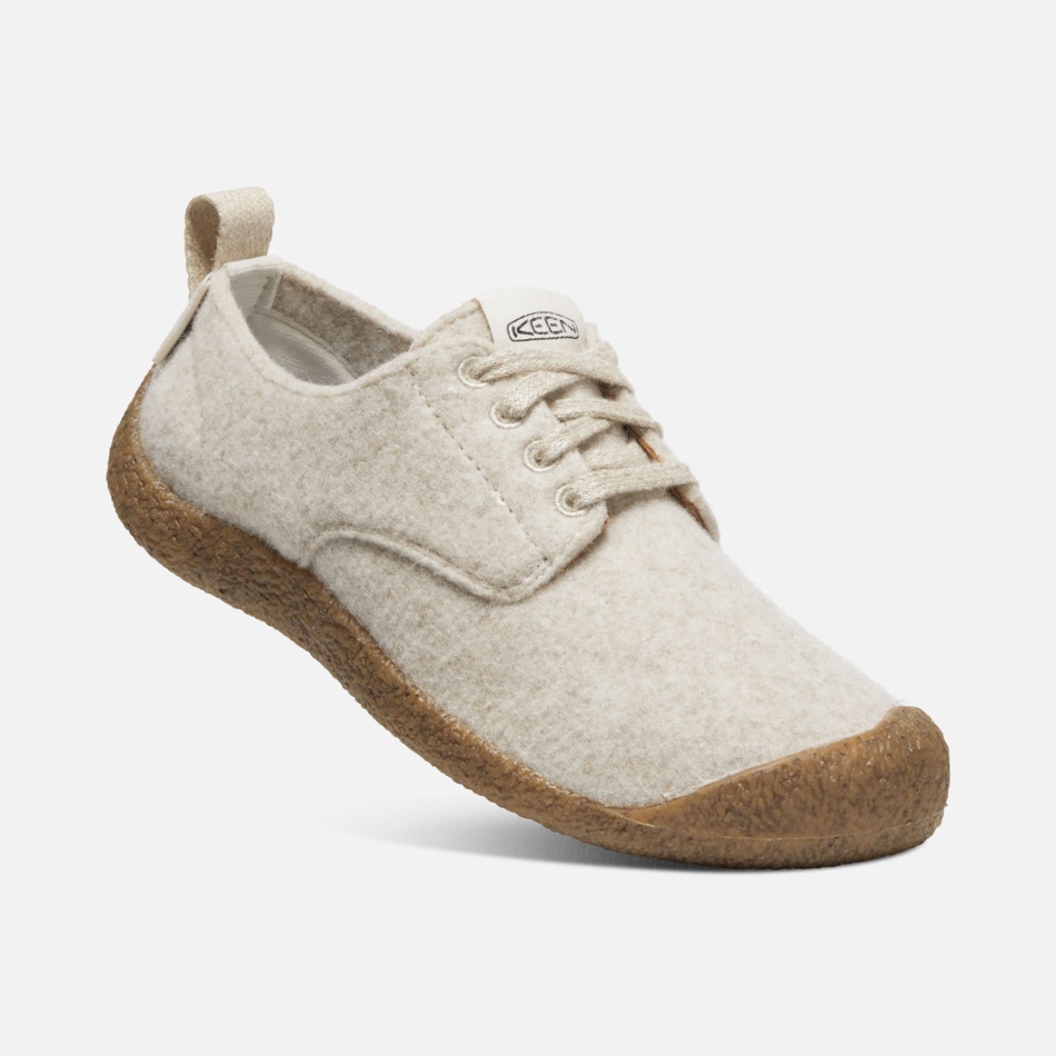Zapato Derby De Mujer Mosey De Abedul De Fieltro Natural