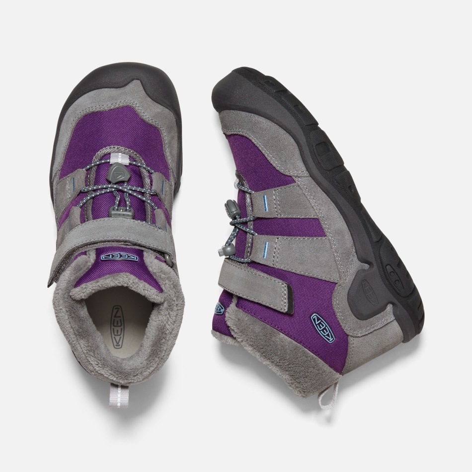 Gris Acero-charisma Big Kids' Knotch Chukka Afilada