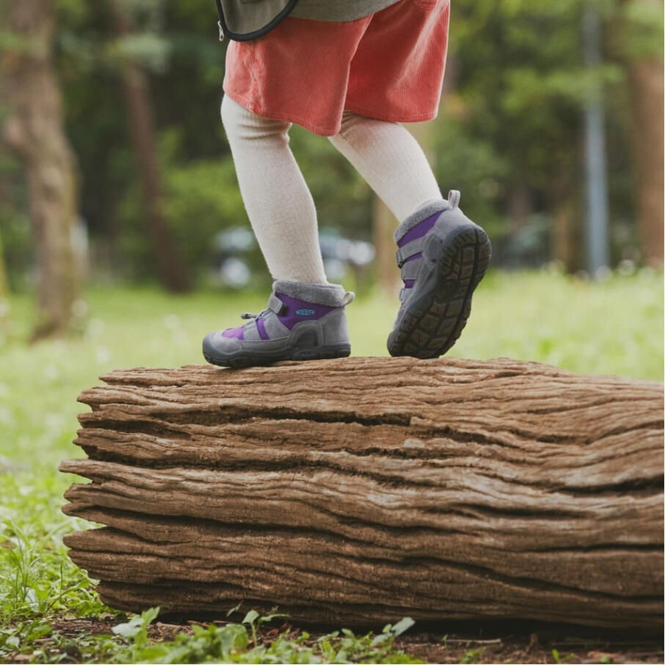 Gris Acero-charisma Big Kids' Knotch Chukka Afilada