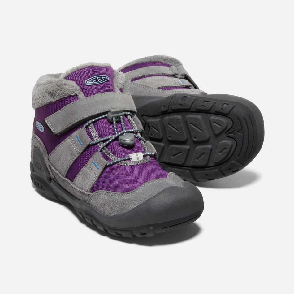 Gris Acero-charisma Big Kids' Knotch Chukka Afilada