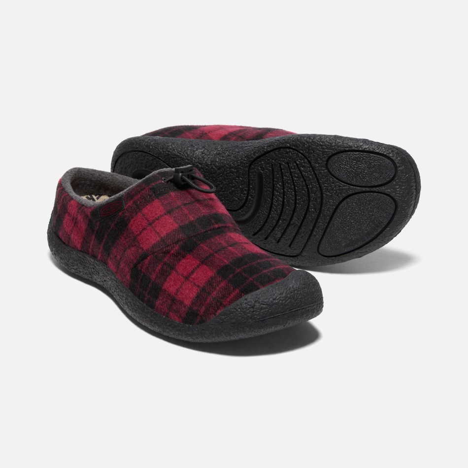 Rhubarb Plaid-black Para Hombre Howser Iii Slide Sharp