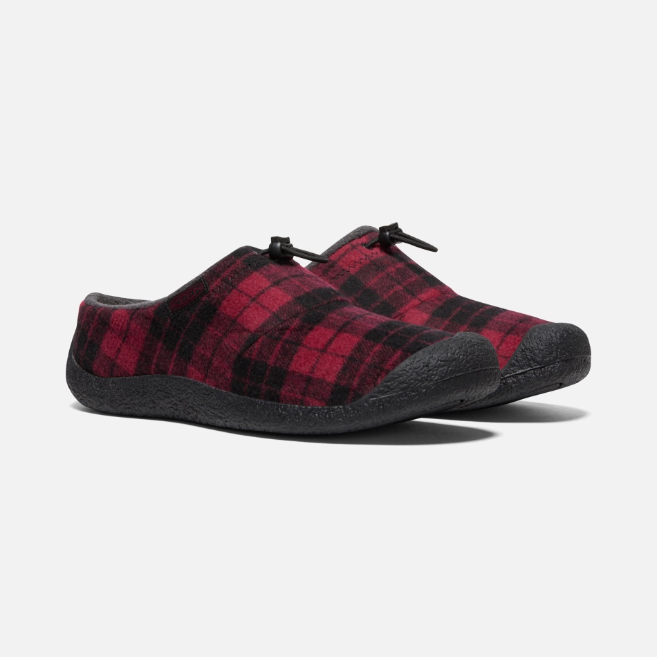 Rhubarb Plaid-black Para Hombre Howser Iii Slide Sharp