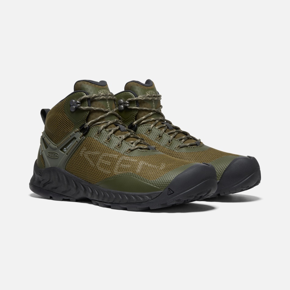 Botas Impermeables Nxis Evo Para Hombre Nxis Evo De Olive Forest Night-dark