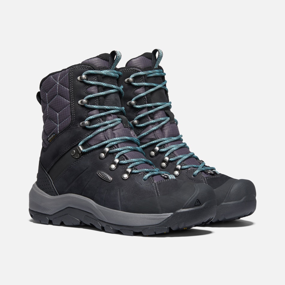 Bota Polar Alta Revel Iv Mujer Negro Atlántico Norte