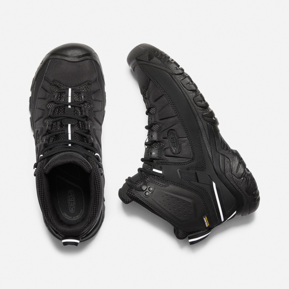 Negro-negro Sharp Hombre Targhee Exp Impermeable Mid