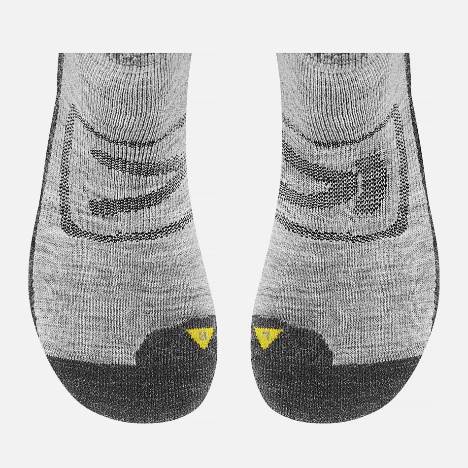 Camiseta De Tripulación Media Del Norte Del País De Las Mujeres De Kein Grey