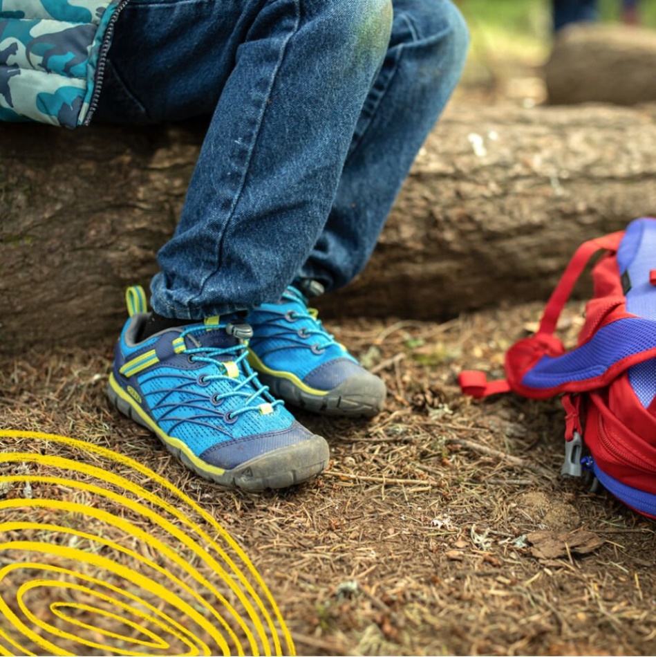 Brillante Azul-azul Profundidades Entusiastas Niños Grandes Chandler Cnx
