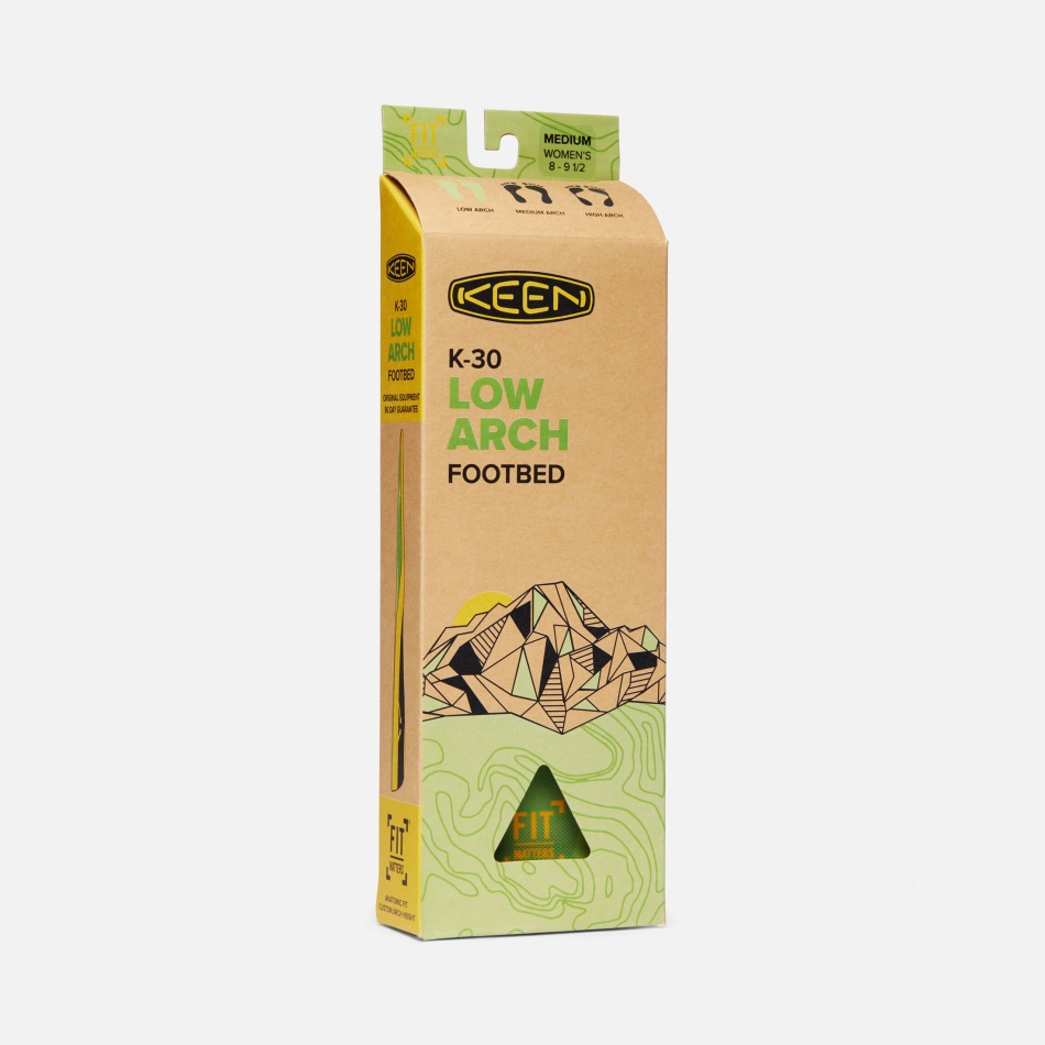 Plantilla De Arco Bajo Para Mujer Green Kein K-30 Para Exteriores