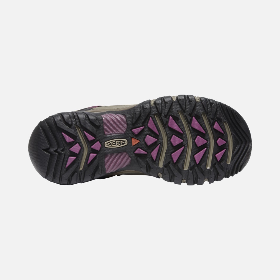 Weiss-Boysenberry Keen Targhee Iii Impermeable Para Mujer