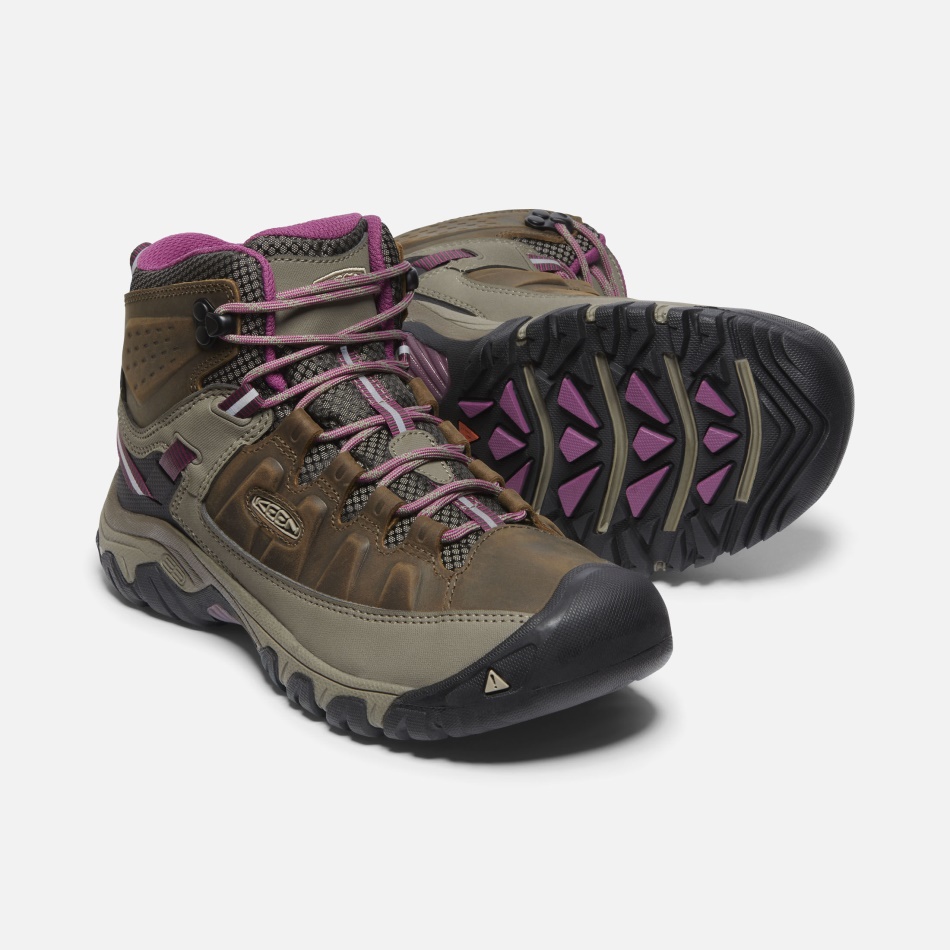 Weiss-Boysenberry Keen Targhee Iii Impermeable Para Mujer